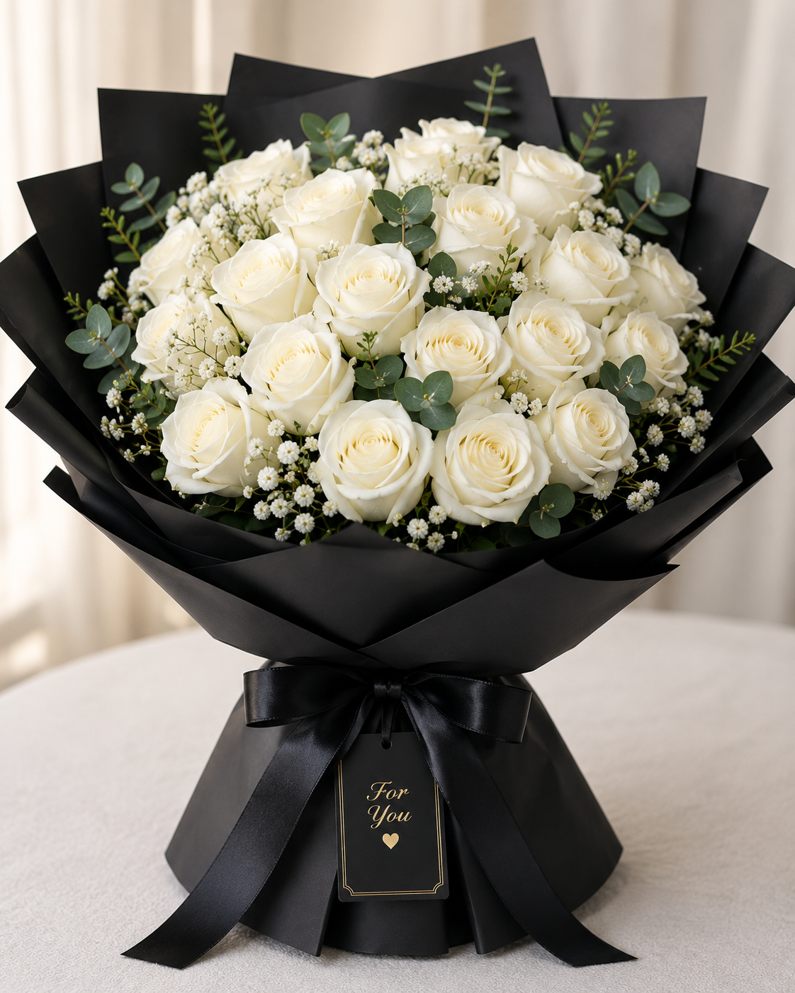 White Rose Bouquet