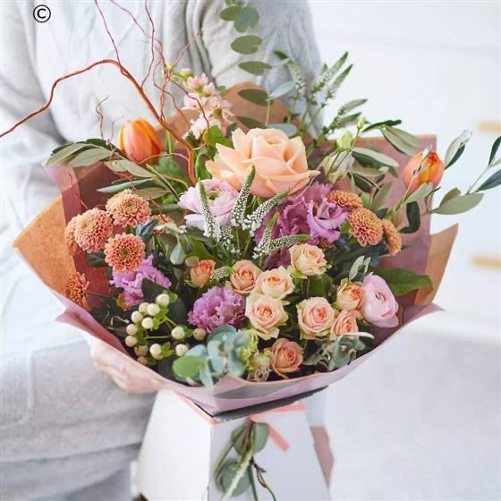 Soft Garden Style Wild Bouquet