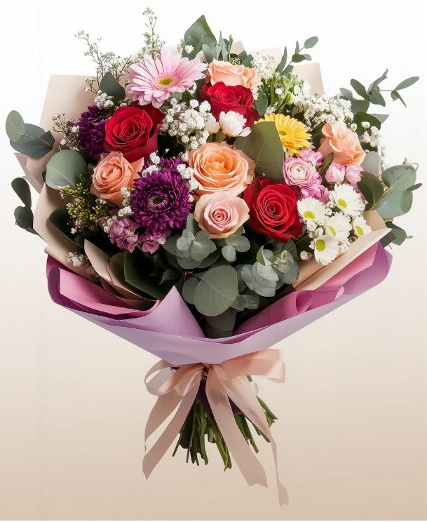 Mixed Color Celebration Bouquet
